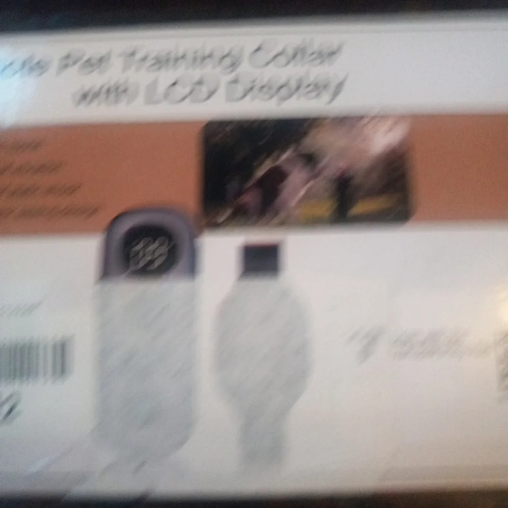 Remote Pet Training Collar with LCD Display